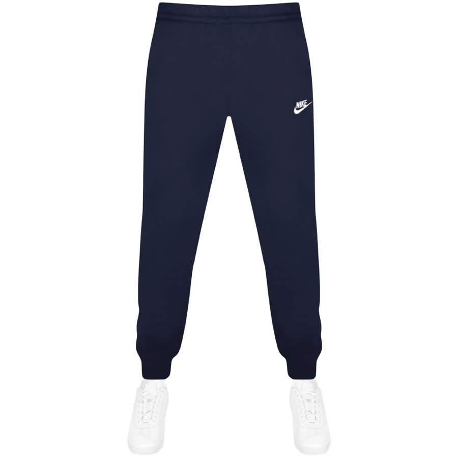 Image number 1 for Nike Club Jogging Bottoms Navy