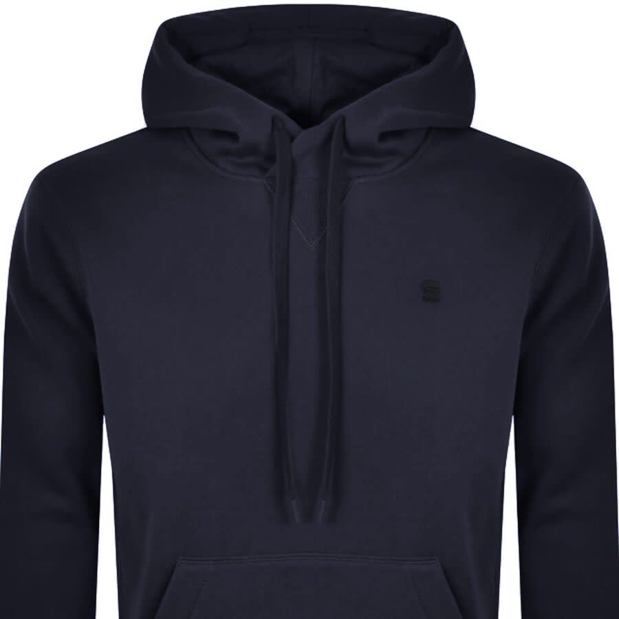 Image number 2 for G Star Raw Pacior Hoodie Navy