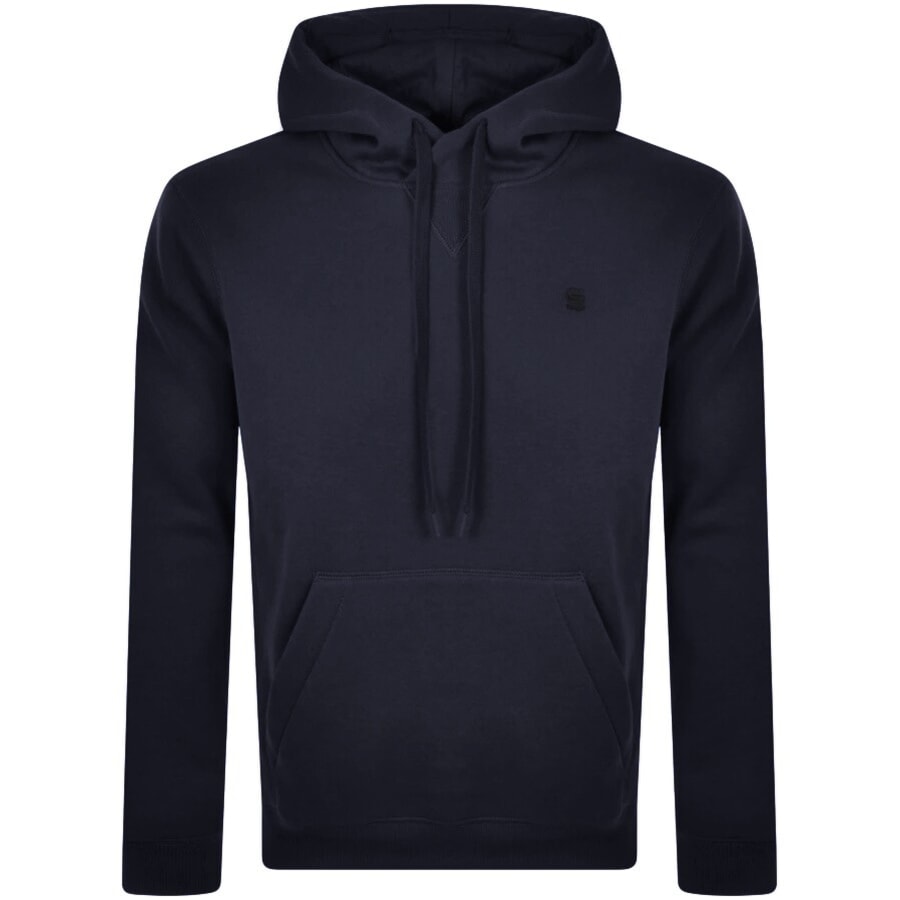 Image number 1 for G Star Raw Pacior Hoodie Navy