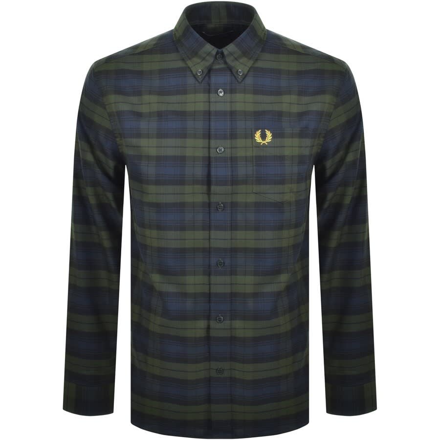 fred perry check shirt