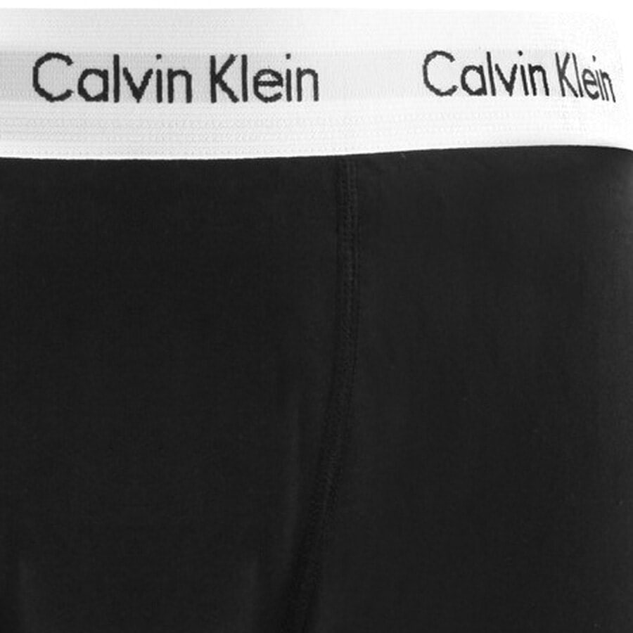 Image number 3 for Calvin Klein Underwear 3 Pack Trunks Black