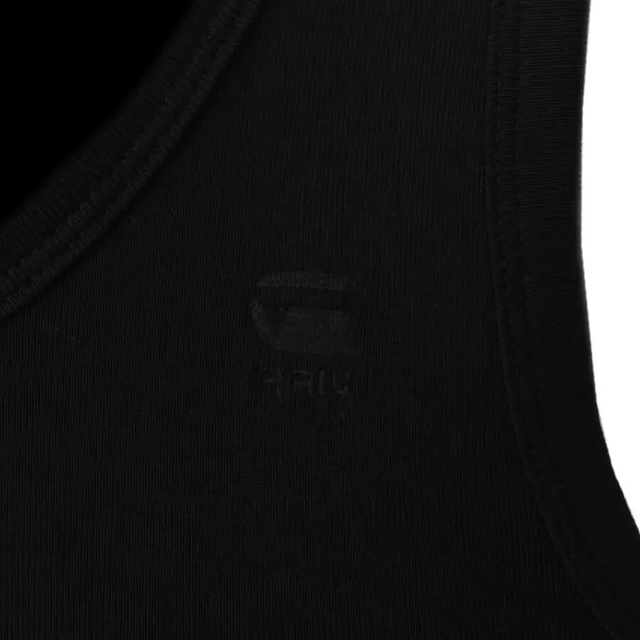 Image number 3 for G Star Raw 2 Pack Vest T Shirt Black