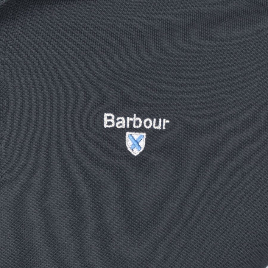 Barbour Pique Polo T Shirt Navy | Mainline Menswear
