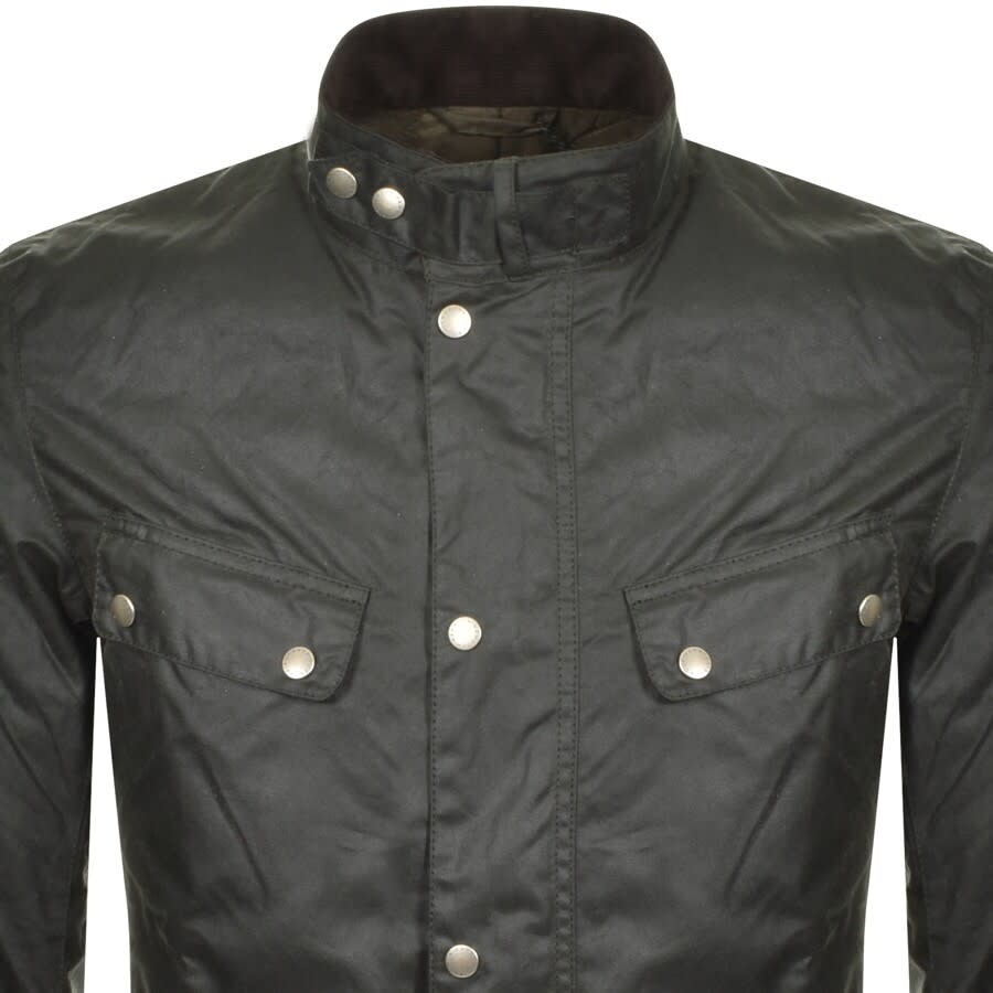 Image number 2 for Barbour International Duke Jacket Green