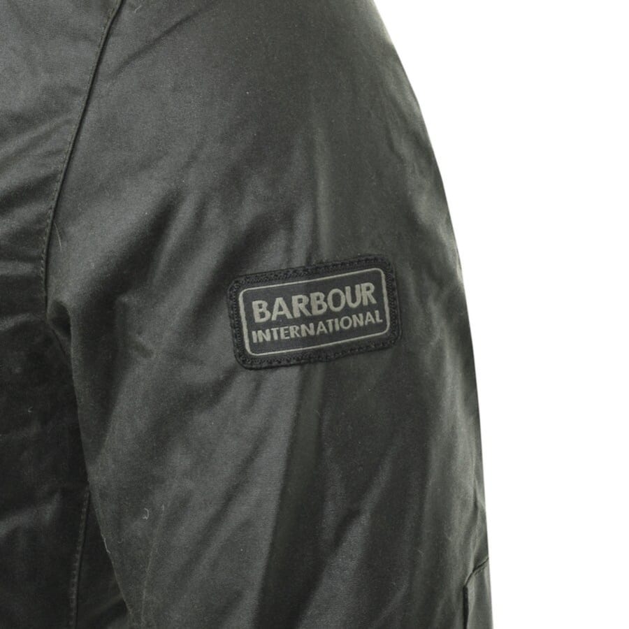 Barbour international leather jacket hotsell
