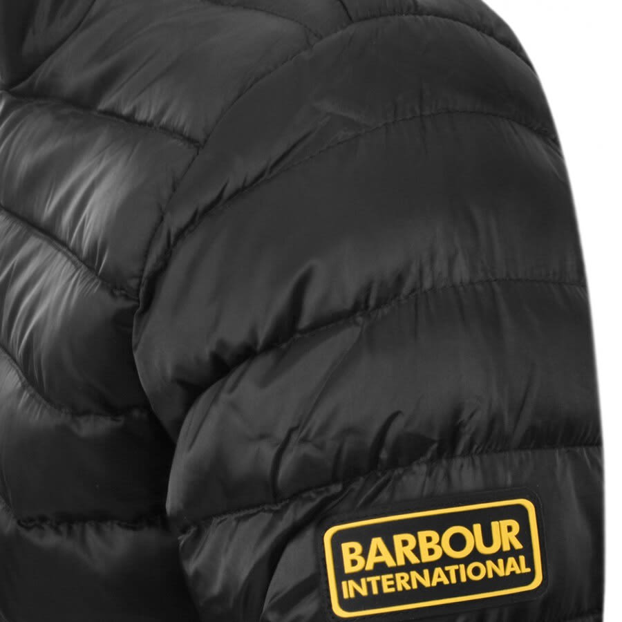 Image number 3 for Barbour International Impeller Quilt Jacket Black