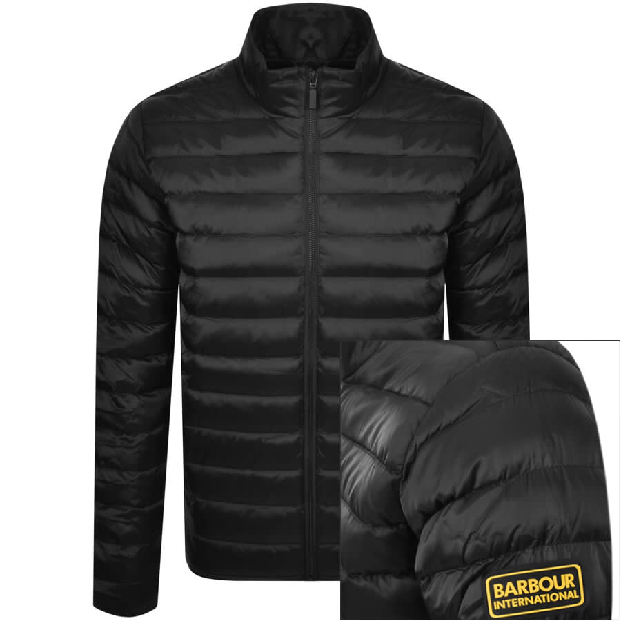 Image number 1 for Barbour International Impeller Quilt Jacket Black