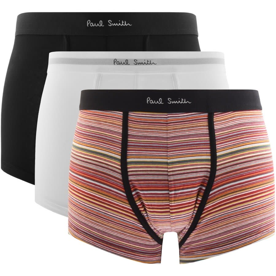 Image number 1 for Paul Smith Three Pack Trunks White