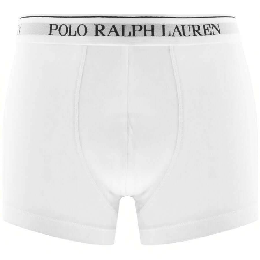 Image number 2 for Ralph Lauren Underwear 3 Pack Trunks Red