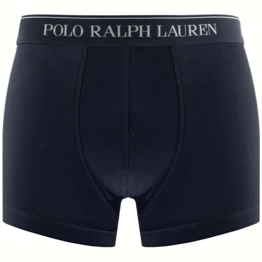 Image number 3 for Ralph Lauren Underwear 3 Pack Trunks Red