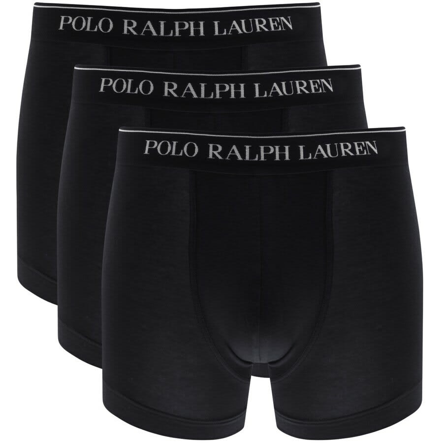 Image number 1 for Ralph Lauren Underwear 3 Pack Trunks Navy