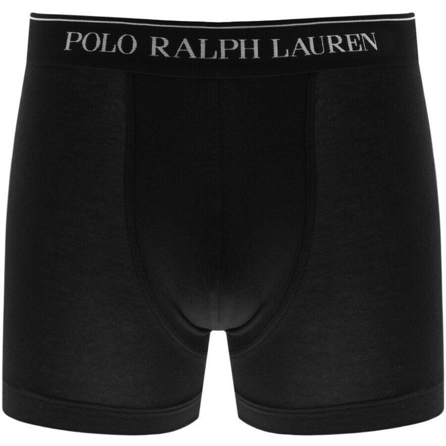 Image number 2 for Ralph Lauren Underwear 3 Pack Boxer Shorts Black