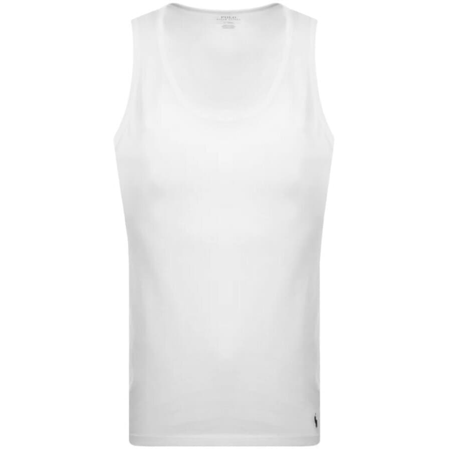 Image number 2 for Ralph Lauren 2 Pack Vests White