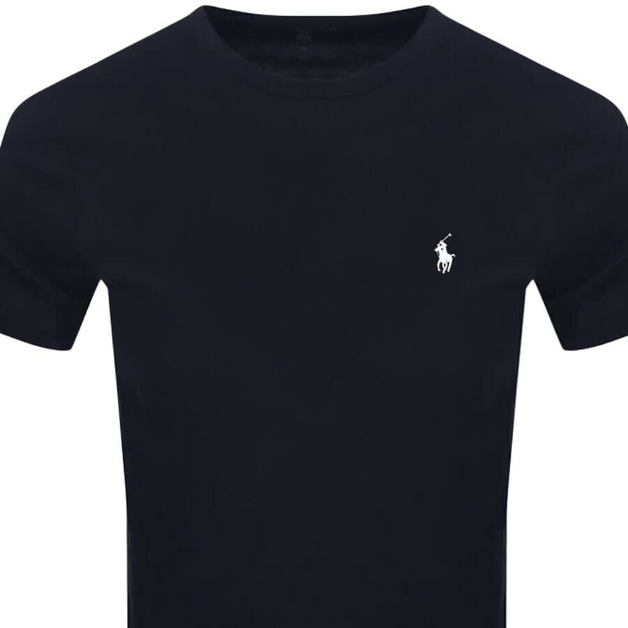 Image number 2 for Ralph Lauren Crew Neck T Shirt Navy
