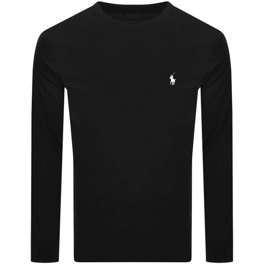 Image number 1 for Ralph Lauren Long Sleeved T Shirt Black
