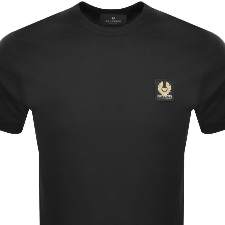 Image number 2 for Belstaff Short Sleeve Logo T Shirt Black