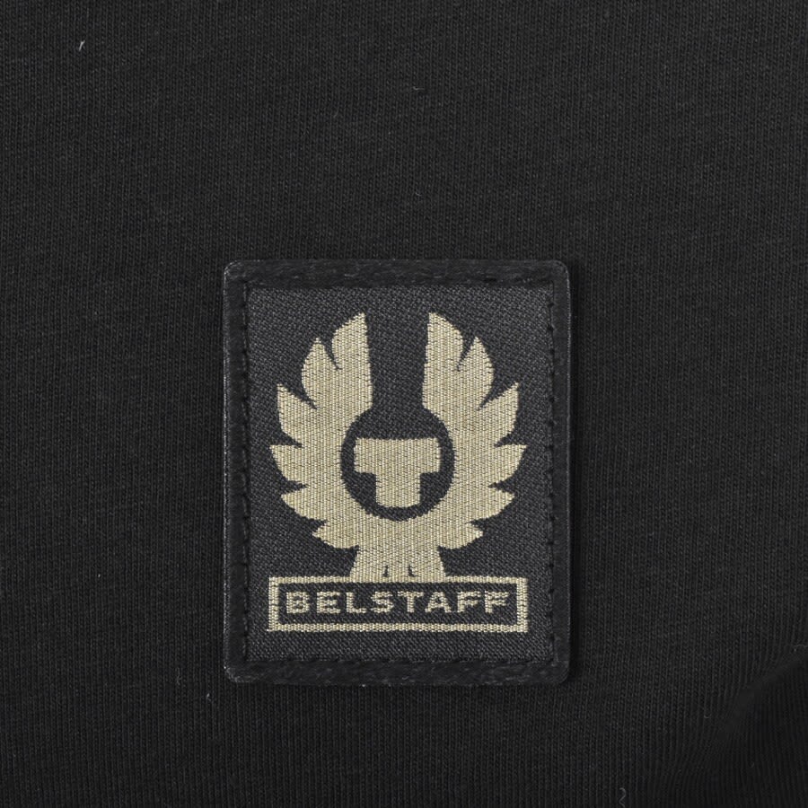 Belstaff Short Sleeve Logo T Shirt Black | Mainline Menswear