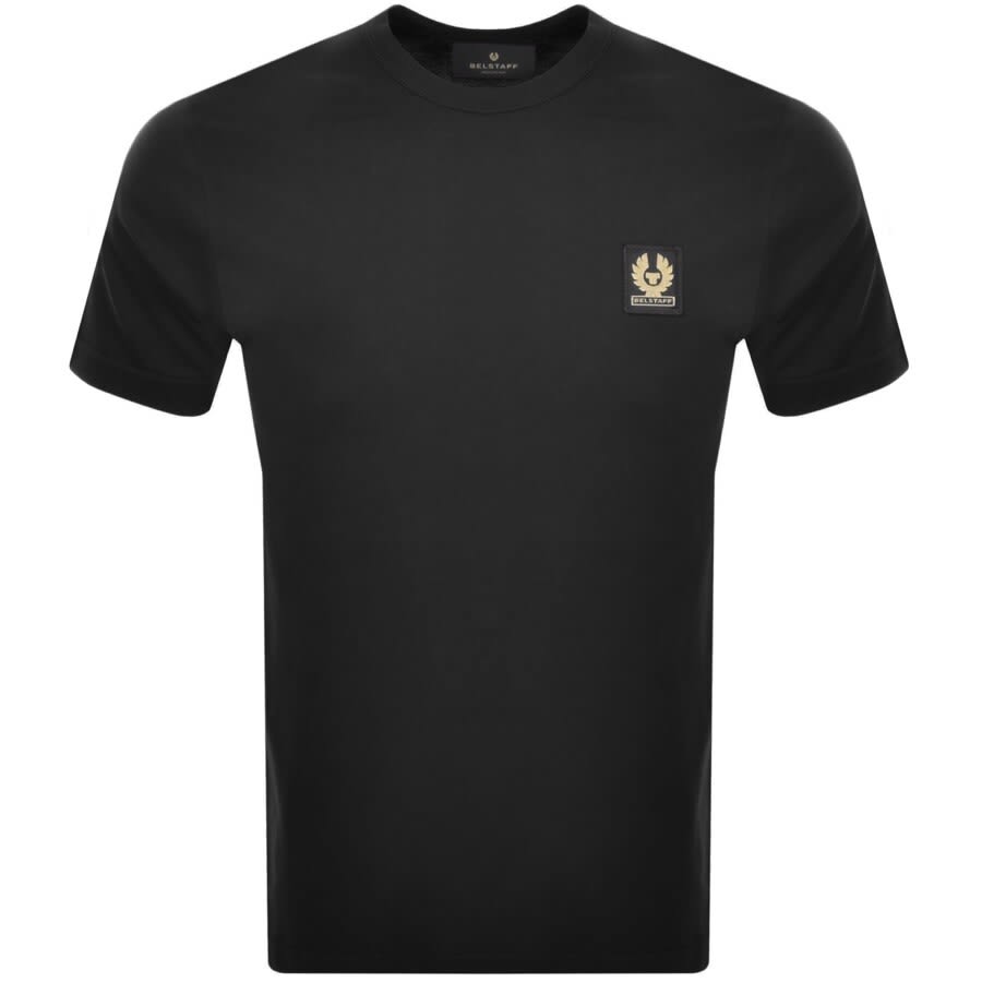 Image number 1 for Belstaff Short Sleeve Logo T Shirt Black