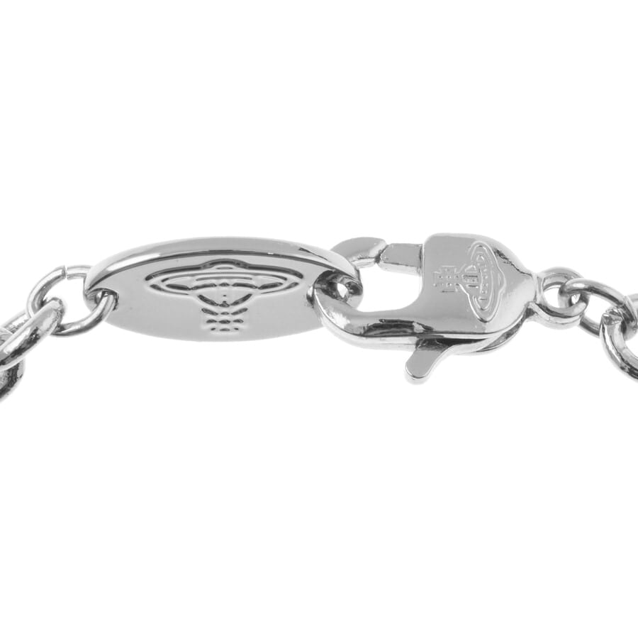 Image number 3 for Vivienne Westwood Mini Chain Bracelet Silver