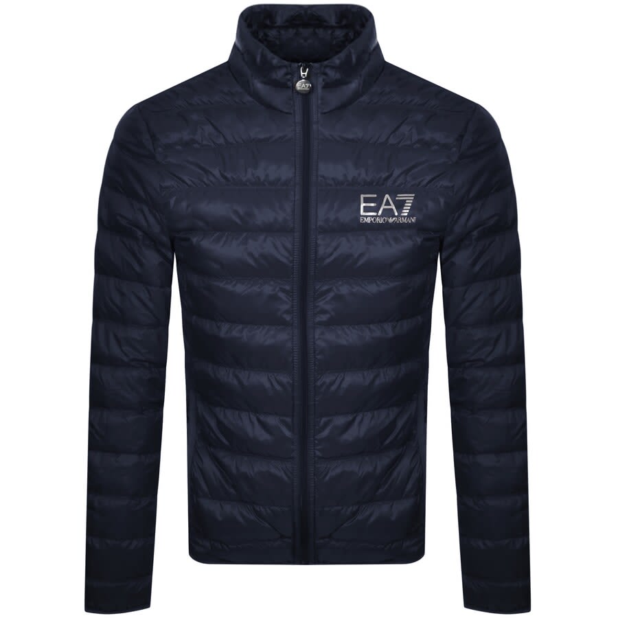 Image number 1 for EA7 Emporio Armani Quilted Jacket Blue