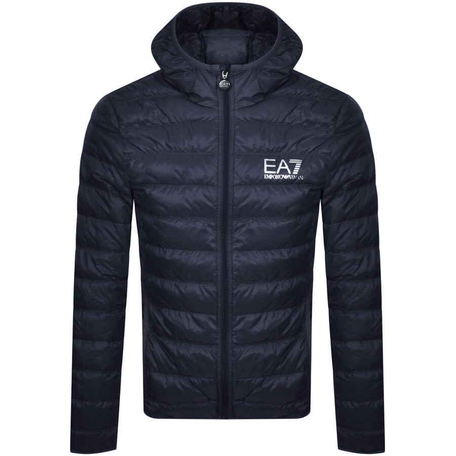Image number 1 for EA7 Emporio Armani Quilted Jacket Blue