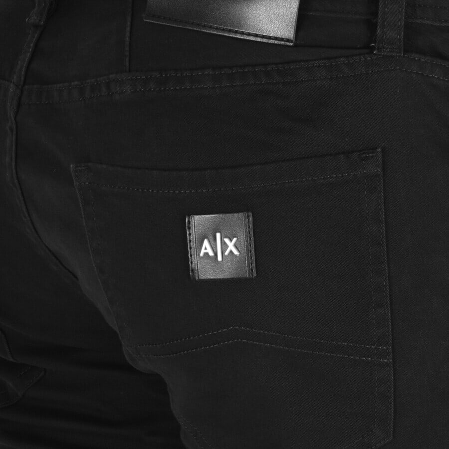 Image number 3 for Armani Exchange J13 Slim Fit Jeans Black