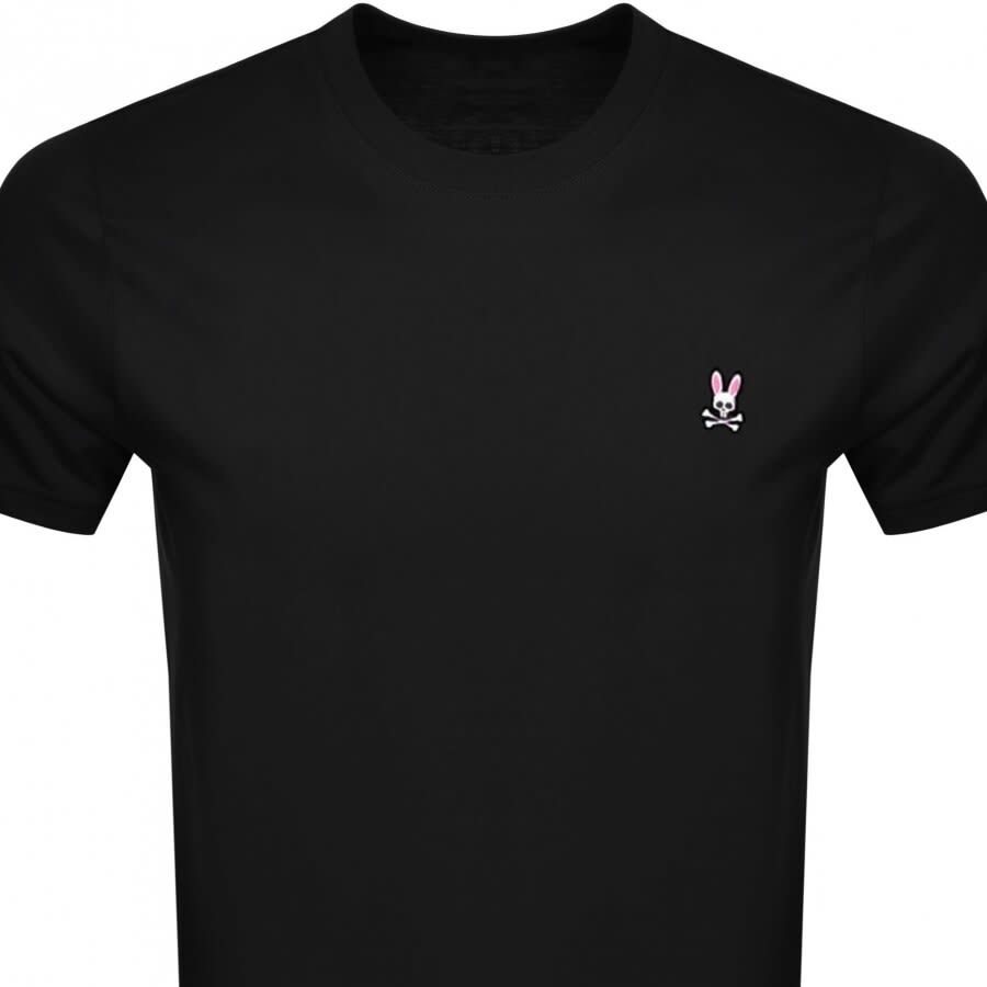 Image number 2 for Psycho Bunny Classic Crew Neck T Shirt Black