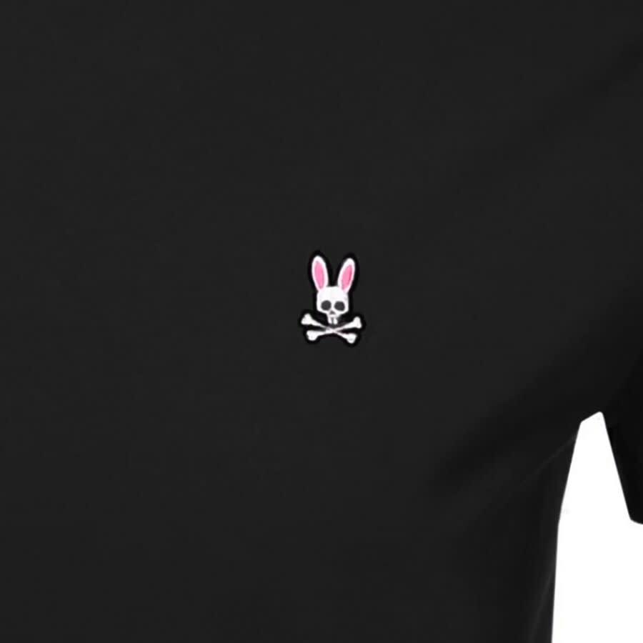 Image number 3 for Psycho Bunny Classic Crew Neck T Shirt Black
