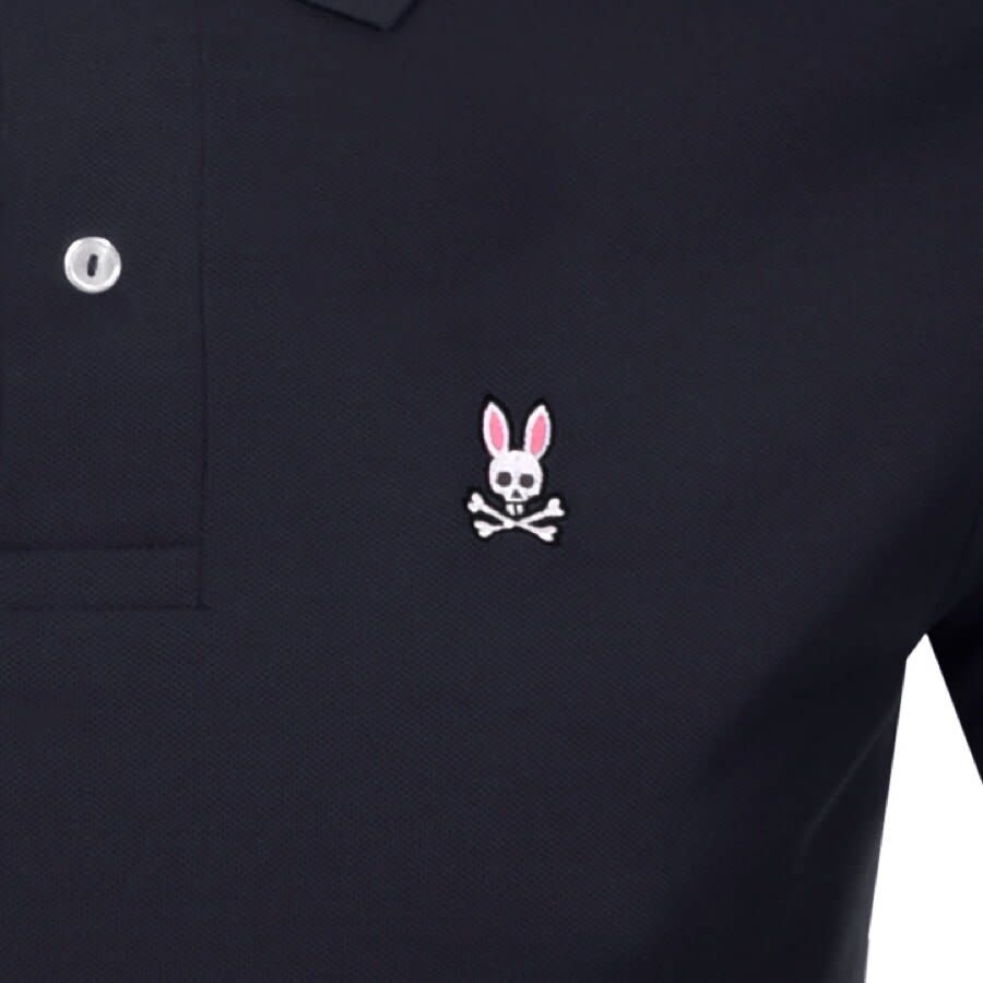 Image number 3 for Psycho Bunny Classic Polo T Shirt Navy
