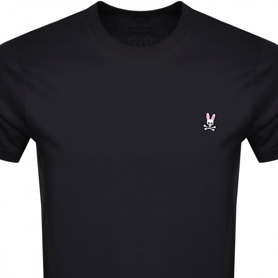 Image number 2 for Psycho Bunny Classic Crew Neck T Shirt Navy