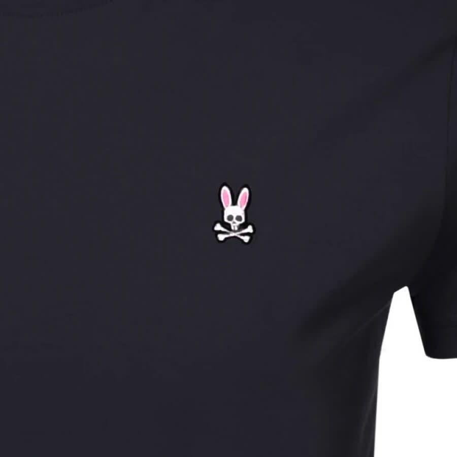 Image number 3 for Psycho Bunny Classic Crew Neck T Shirt Navy