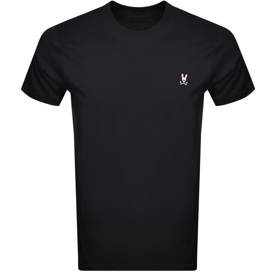 Image number 1 for Psycho Bunny Classic Crew Neck T Shirt Navy