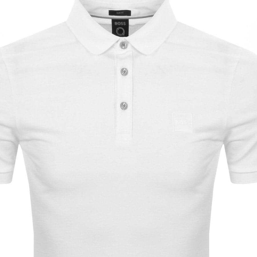 Image number 2 for BOSS Passenger Polo T Shirt White