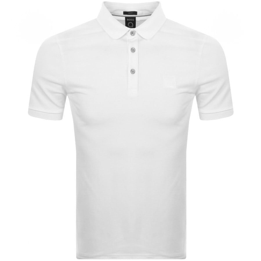 Image number 1 for BOSS Passenger Polo T Shirt White