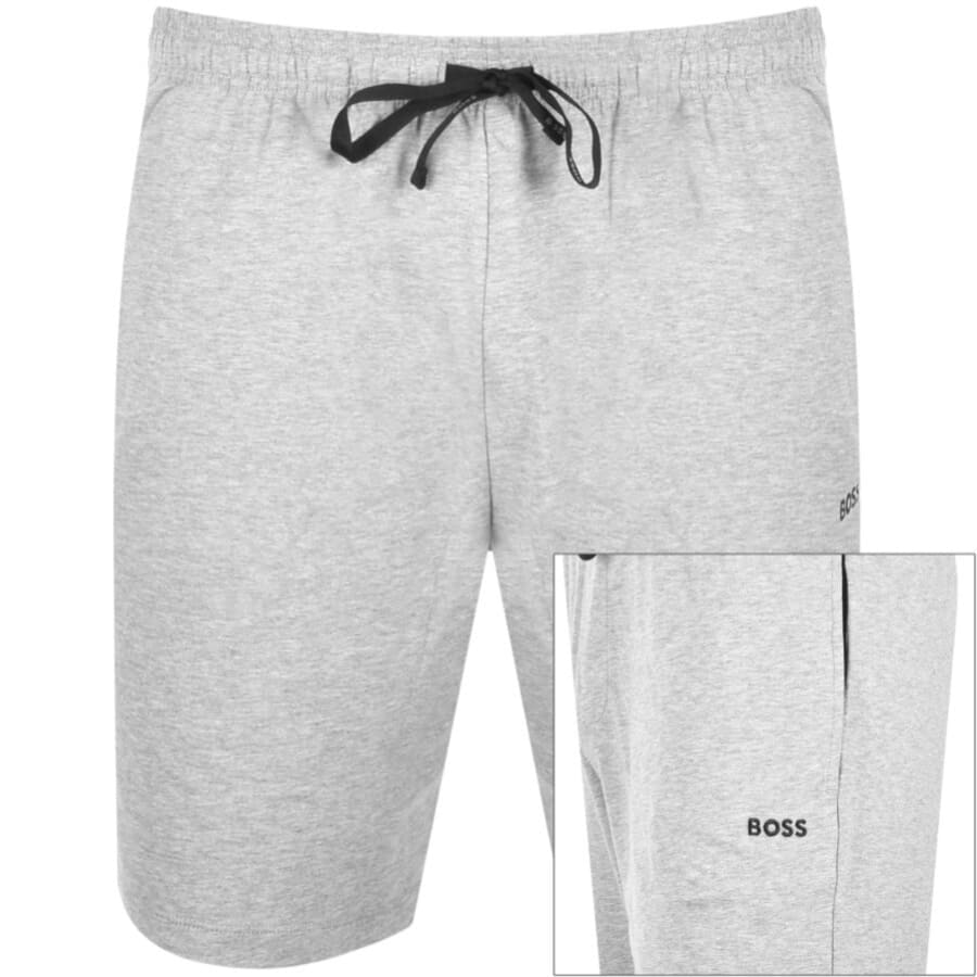 Grey hugo boss shorts outlet