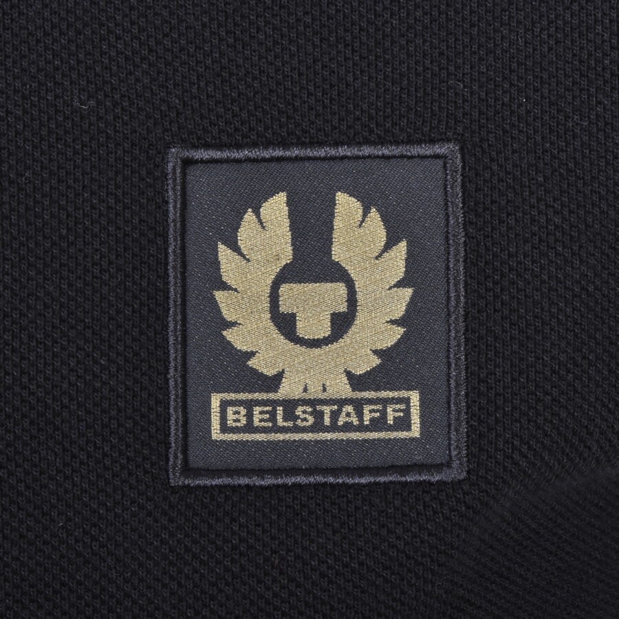 Image number 3 for Belstaff Logo Polo T Shirt Black