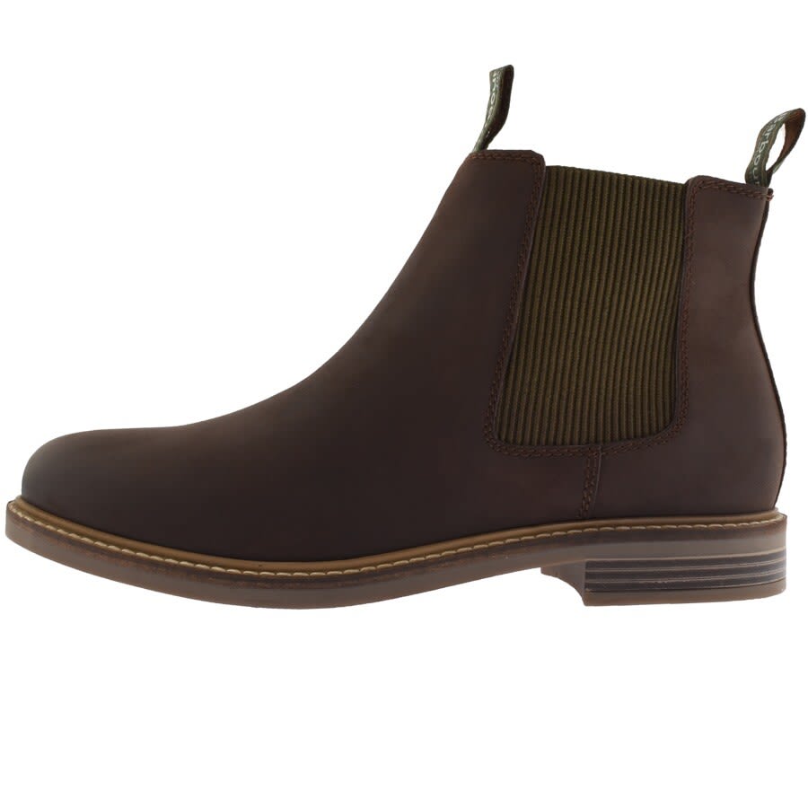 Image number 1 for Barbour Farsley Boots Chocolate Brown