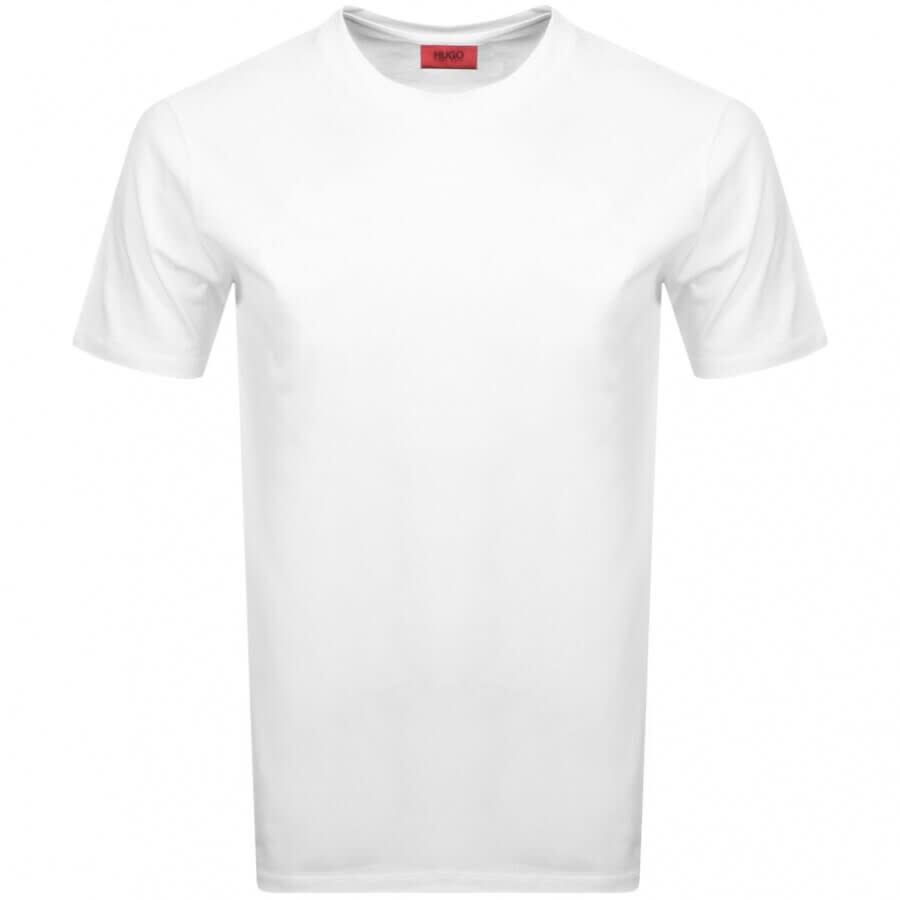 Image number 3 for HUGO Double Pack Crew Neck T Shirt