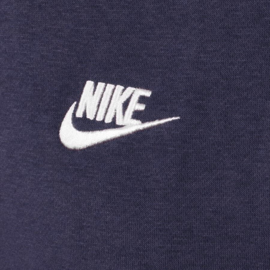 Image number 3 for Nike Crew Neck Club Sweatshirt Navy