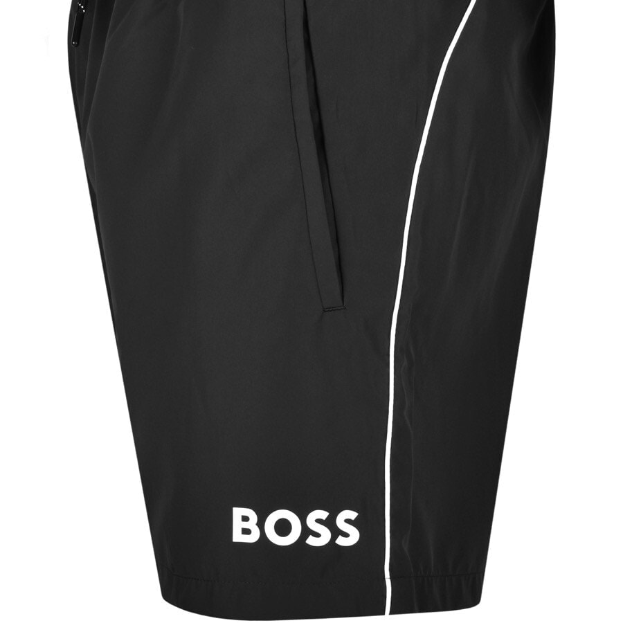 Image number 3 for BOSS Starfish Swim Shorts Black