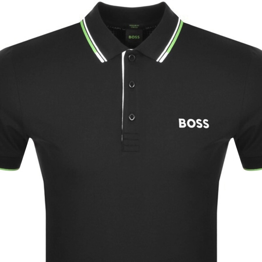 Image number 2 for BOSS Paddy Pro Polo T Shirt Black