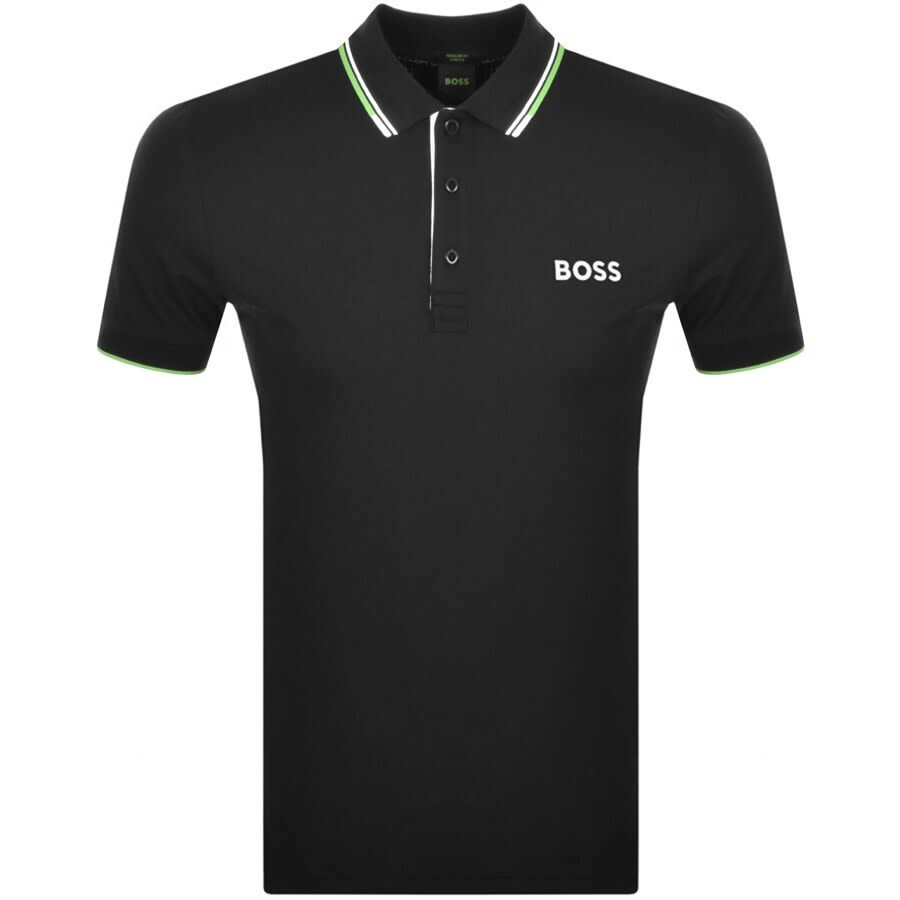 Image number 1 for BOSS Paddy Pro Polo T Shirt Black
