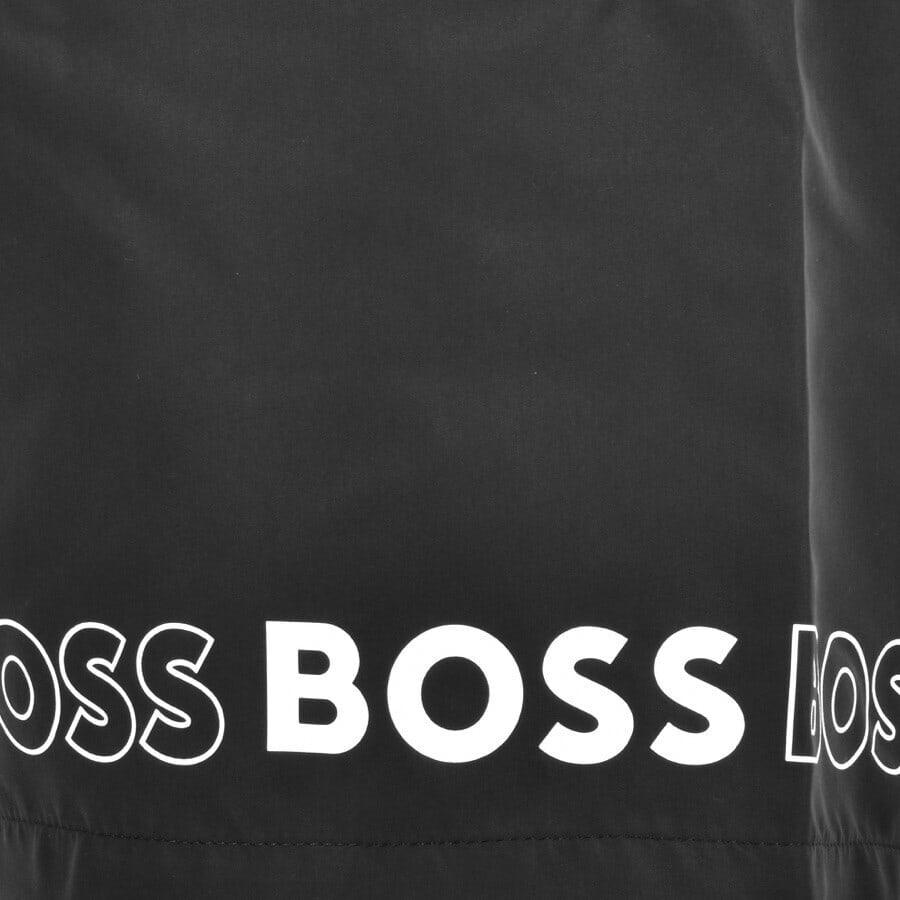 Image number 3 for BOSS Dolphin Swim Shorts Black