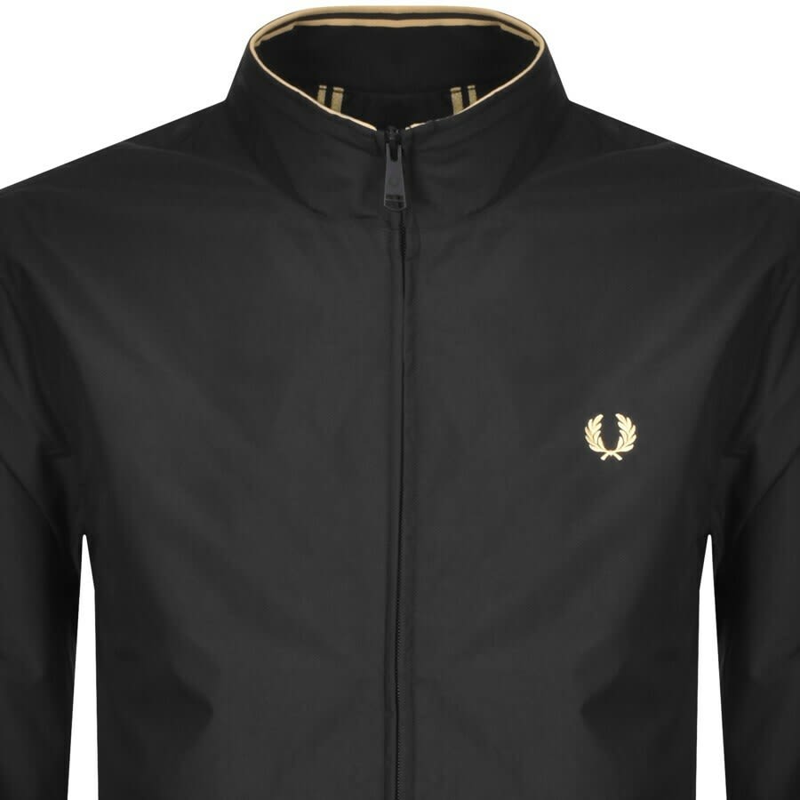Image number 2 for Fred Perry Brentham Jacket Black