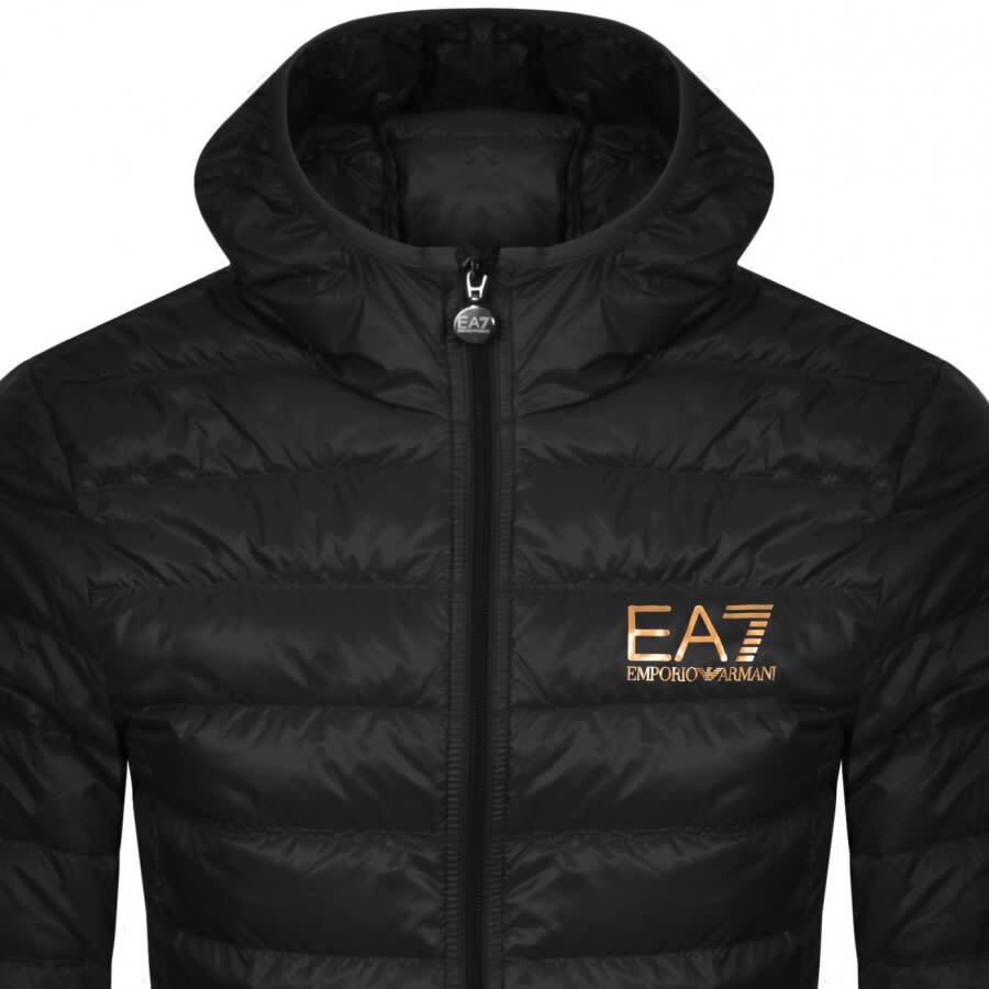 Image number 2 for EA7 Emporio Armani Quilted Jacket Black