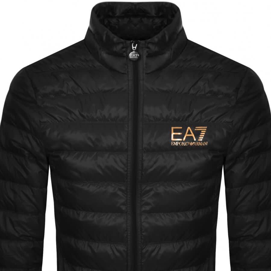 Image number 2 for EA7 Emporio Armani Quilted Jacket Black