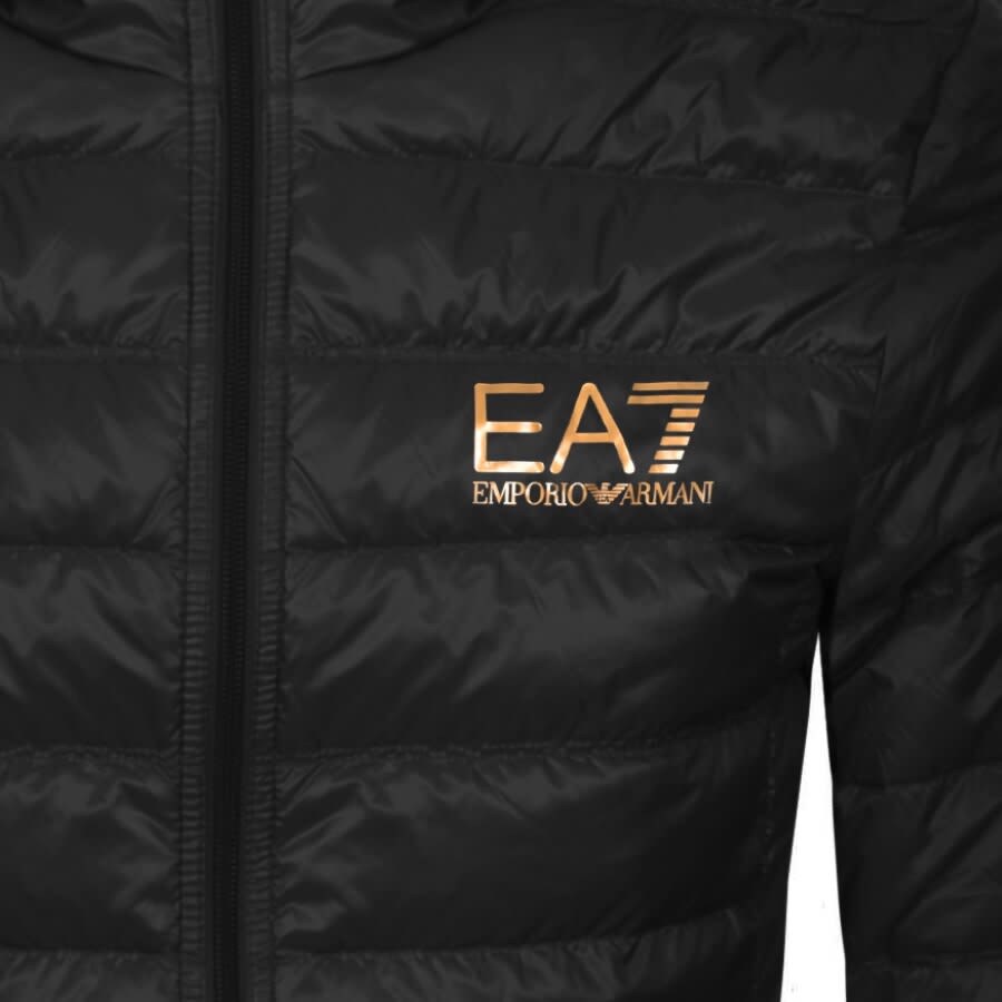 Image number 3 for EA7 Emporio Armani Quilted Jacket Black