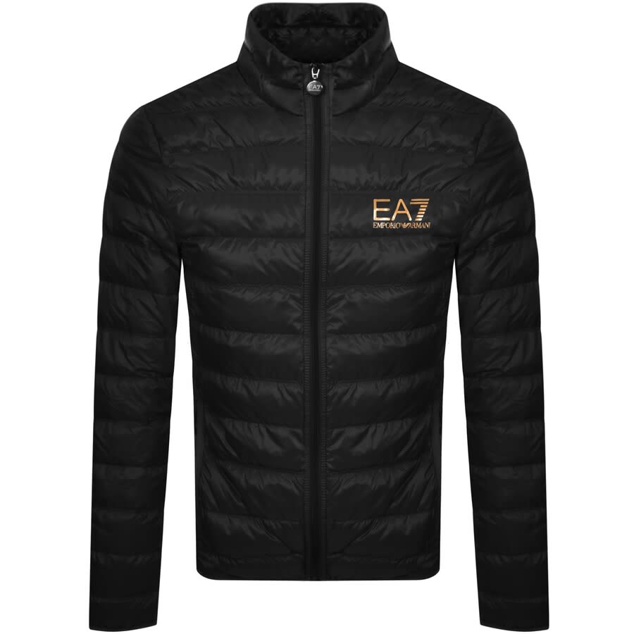 Image number 1 for EA7 Emporio Armani Quilted Jacket Black