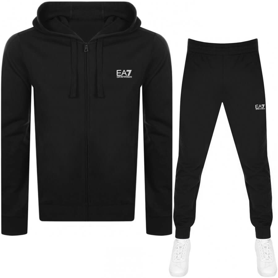 Image number 1 for EA7 Emporio Armani Core ID Tracksuit Black