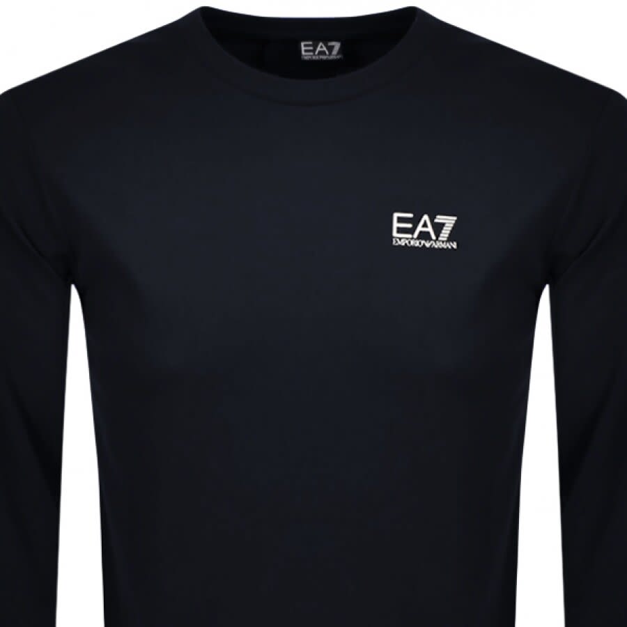 Image number 2 for EA7 Emporio Armani Core ID Sweatshirt Navy